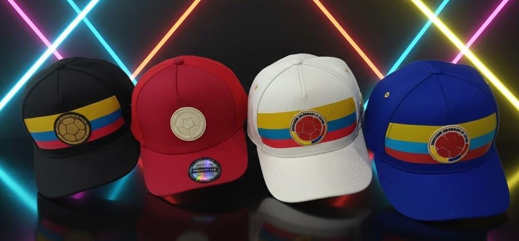CAP01T Gorra Colombia Premium NEGRO